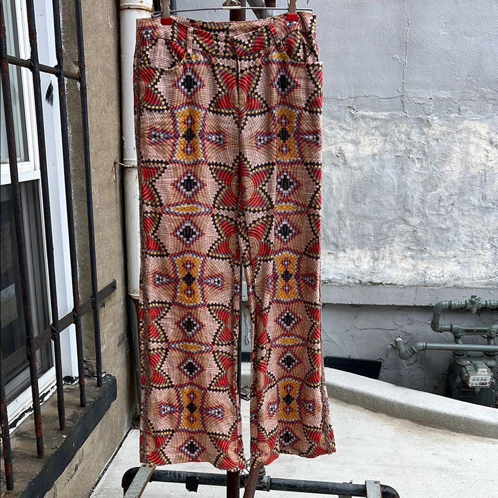 Custo Barcelona (made in Spain) hippie bell bottom pants